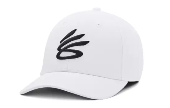 Under Armour Бейсболка мужская из полиэстера белого цвета