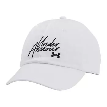 Under Armour Бейсболка женская хлопковая белые