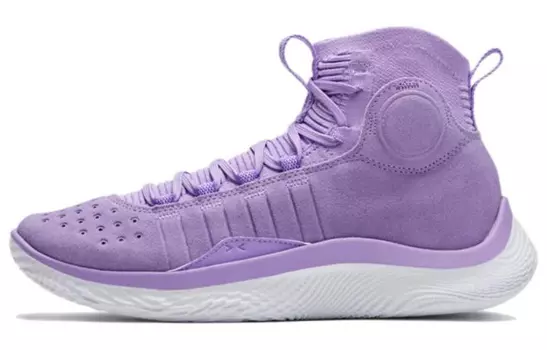 Кроссовки Under Armour Curry 4 Flotro, сиреневый/белый
