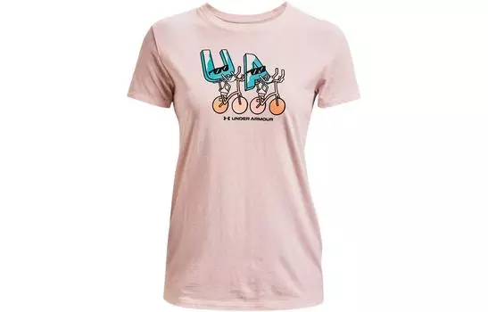 Under Armour Футболка женская розовая