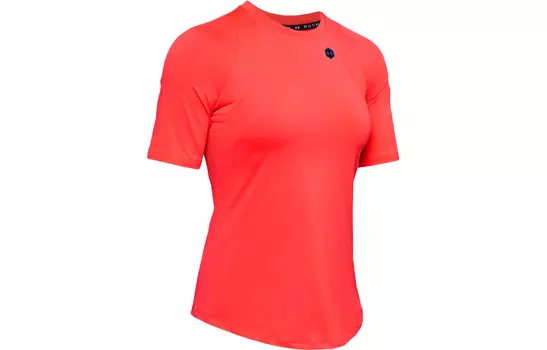 Under Armour Футболка женская с рукавами реглан, красная