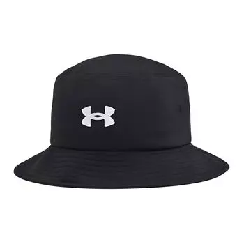 Under Armour Панама из полиэстера, черная, женская