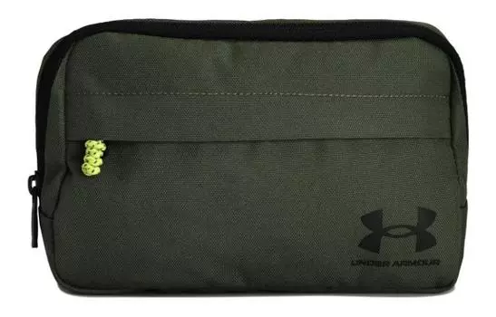 Under Armour Сумка-пояс из полиэстера, сумка через плечо, обычная, унисекс, зеленая