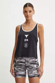 Under Armour топ Project Rock, черный
