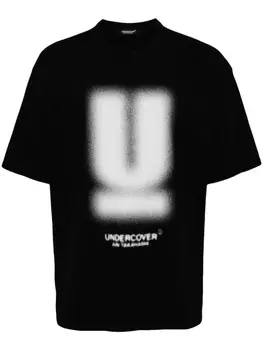 Undercover футболка с логотипом, черный