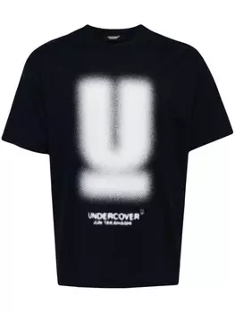 Undercover футболка с логотипом, синий