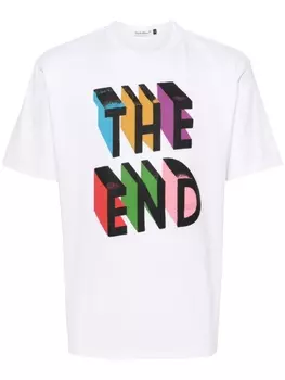 Undercover футболка с принтом, белый