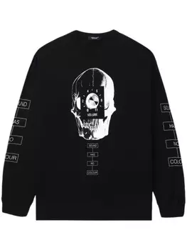 Undercover футболка с принтом, черный