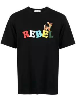 Undercover футболка с принтом, черный