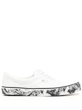 Undercover кеды на шнуровке, белый