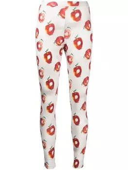 Undercover легинсы с принтом, серый