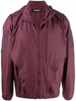 Undercover легкая куртка с надписью, красный