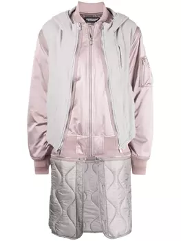 Undercover многослойный бомбер, фиолетовый