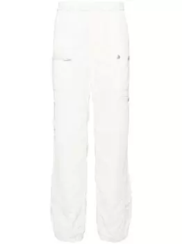 Undercover спортивные брюки с карманом, нейтральный цвет