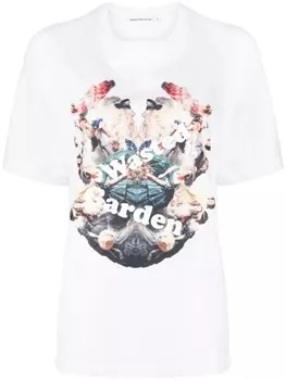 Undercover Wasted Garden cotton T-shirt, белый