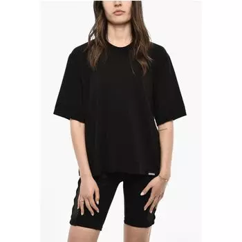 UNDERWEAR Мешковатый крой Пижамный топ с короткими рукавами Dsquared2, Black