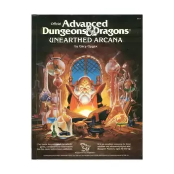 Unearthed Arcana (2nd+ Printings), Advanced Dungeons & Dragons (1st Edition) - Core Books, Box Sets & Miscellaneous, твердый переплет