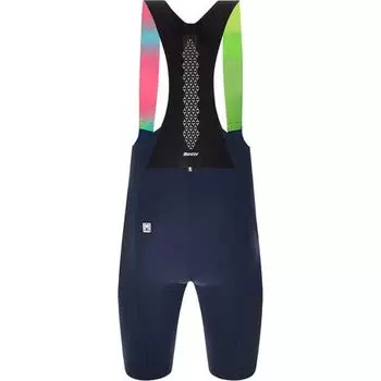Unico Bib Short мужские Santini, цвет Blue Nautica