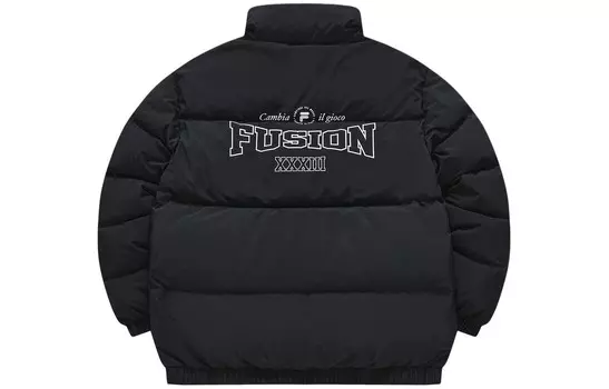 UNIFORM Пуховик мужской, черный как смоль Fila Fusion