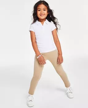 Униформа для маленьких девочек: трикотажные топы и трикотажные джеггинсы Nautica