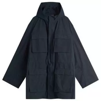Униформа парка из хлопка рипстоп Balenciaga, черный