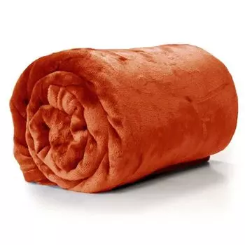 Уникальная гостиная - Плед Enzo 130x180см из песчаника Unique Living, коричневый