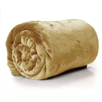 Уникальная гостиная - Плед Enzo 130x180см Terra Unique Living, желтый