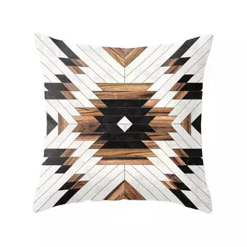 Уникальная неправильная геометрия — наволочка с принтом-кровать — чехол для диванной подушки — № 11 Stuttg