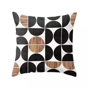 Уникальная неправильная геометрия — наволочка с принтом-кровать — чехол для диванной подушки — № 7 Stuttg