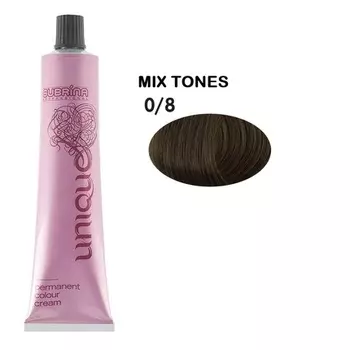 Уникальная стойкая краска для волос 08 Матовая - 100 мл Subrina Professional