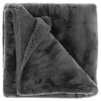 Уникальная жизнь | Плед Торва 150х200см темно-серый Unique Living