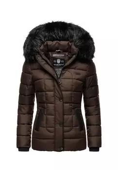 Уникальная зимняя куртка MARIKOO, цвет Dark Choco
