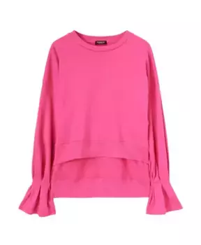 Уникальный и стильный свитшот со съемным пирсингом Dondup, розовый