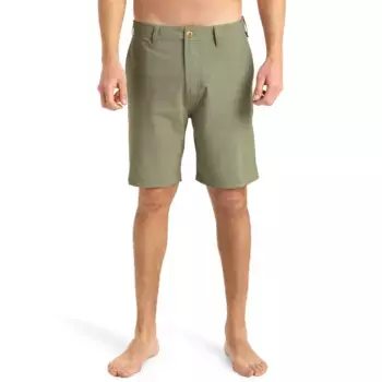 Union Heather Amph 19" Quiksilver Мужские гибридные бермудские шорты, зеленый