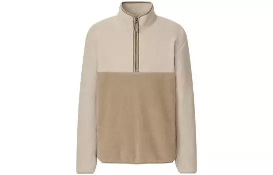 Флисовая мужская толстовка Uniqlo, 31 бежевый