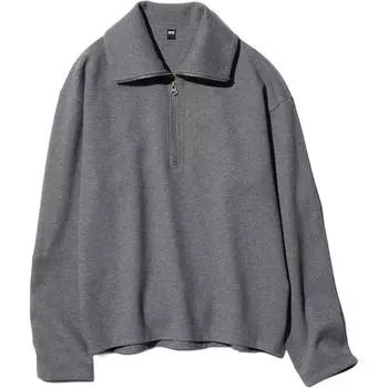 UNIQLO Джемпер женский темно-серый