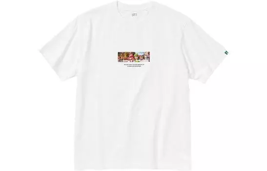 UNIQLO Футболка унисекс, Белый
