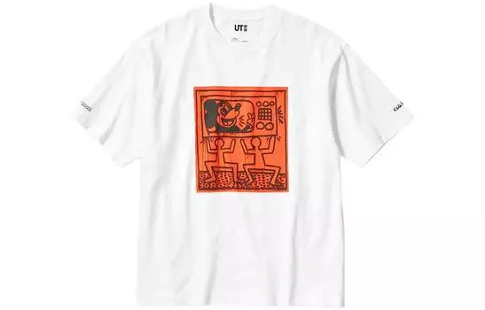 UNIQLO Футболка унисекс, Белый