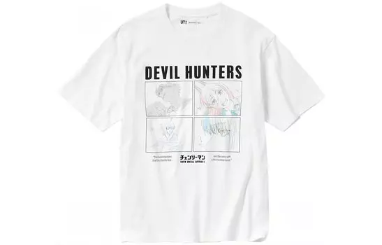 UNIQLO Футболка унисекс, Белый