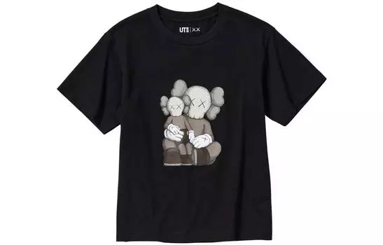 Uniqlo Футболка унисекс, черный