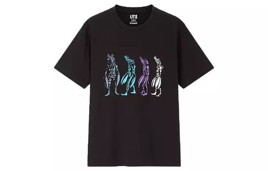 UNIQLO Футболка унисекс, Черный