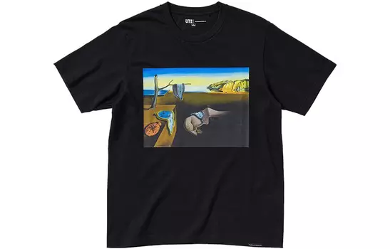 UNIQLO Футболка унисекс, Черный
