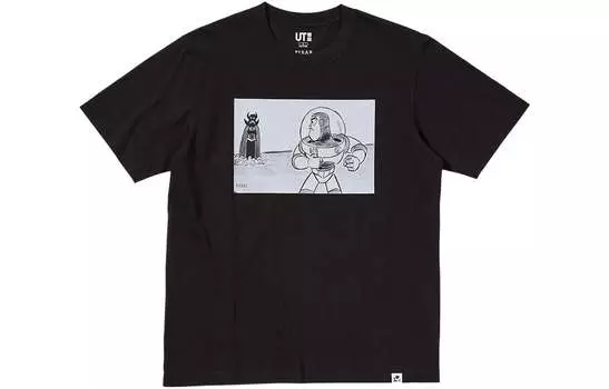 UNIQLO Футболка унисекс, Черный
