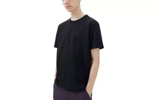 UNIQLO Футболка унисекс, Черный