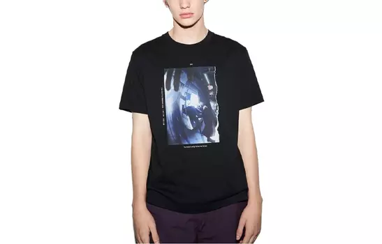 UNIQLO Футболка унисекс, черный