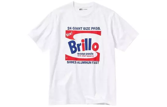 UNIQLO Футболка унисекс, цвет 00 White