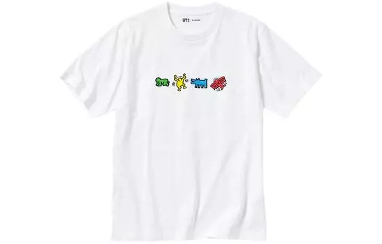 UNIQLO Футболка унисекс, цвет 00 White