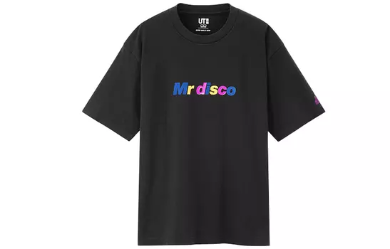 UNIQLO Футболка унисекс, цвет Black
