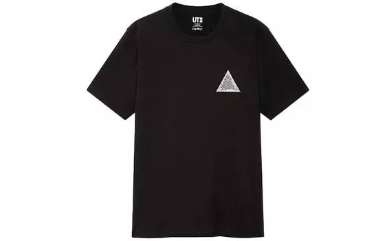 UNIQLO Футболка унисекс, цвет Black