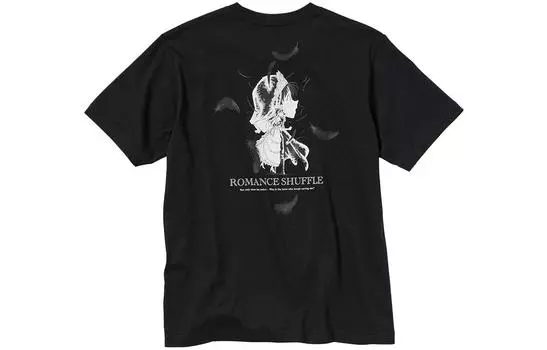 UNIQLO Футболка унисекс, цвет Black